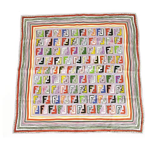 fendi square scarf|fendi scarf women sale.